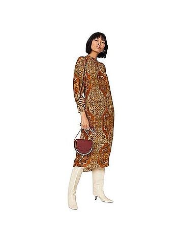 Hunter Bell Cadence Silk Midi Casual Dress (view 1)