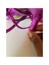 Schutz 100% Leather Print Purple Sandals Size 9 - photo 6
