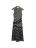 Self-Portrait 99% Polyester 1% Cotton 100% Polyester Floral Black White Cocktail Dress Size 2 - photo 2