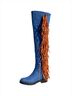 Cape Robbin Blue Orange Boots Size 6 - photo 3