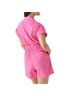 Hunter Bell 100% Cotton Solid Pink Jumpsuit Size 6 - photo 2