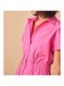 Hunter Bell 100% Cotton Solid Pink Jumpsuit Size 6 - photo 8