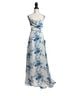 Lulus Floral White Blue Casual Dress Size XL - photo 1