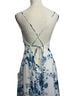 Lulus Floral White Blue Casual Dress Size XL - photo 6