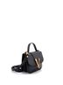 Versace 100% Leather Black Virtus Top Handle Bag Leather Small One size - photo 3