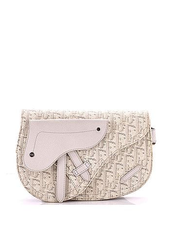 Christian Dior Saddle Messenger Pouch Oblique Canvas (view 1)