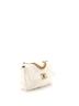 Chanel 100% Leather White 19 Flap Bag Quilted Leather Medium One size - photo 3