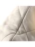 Chanel 100% Leather White 19 Flap Bag Quilted Leather Medium One size - photo 6
