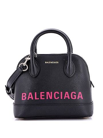 Balenciaga Logo Ville Bag Leather XXS (view 1)