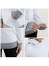 Lululemon Athletica White Gray Pullover Hoodie Size 6 - photo 6