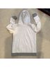 Lululemon Athletica White Gray Pullover Hoodie Size 6 - photo 3
