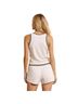 Plush Solid White Gray Shorts Size XL - photo 2