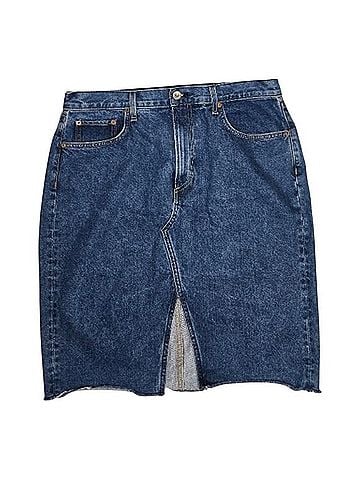 Rag & Bone Suji Denim Skirt (view 1)