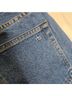 Rag & Bone 100% Cotton Solid Blue Denim Skirt Size 32 - photo 4