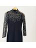 St. John Black Cocktail Dress Size 0 - photo 3