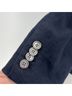 Alex Mill 100% Linen 100% Cotton 100% Polyester Blue Blazer Size XS - photo 9