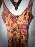 Max + Ash Orange Red Burgundy Casual Dress Size M - photo 4