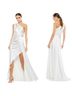 Mac Duggal 100% Polyester White Active Dress Size 6 - photo 1