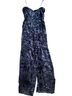Hutch Floral Blue Jumpsuit Size 4 - photo 2