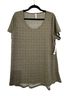 Lularoe Gray Black Red Short Sleeve Top Size XL - photo 1