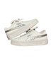 Puma Silver White Sneakers Size 8 1/2 - photo 1