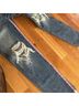 Khaite 100% Cotton Blue Jeans Size 26 waist - photo 12