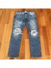 Khaite 100% Cotton Blue Jeans Size 26 waist - photo 13