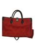 Dooney & Bourke 100% Canvas Solid Red Leather Tote One size - photo 2