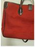 Dooney & Bourke 100% Canvas Solid Red Leather Tote One size - photo 10