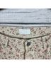 Boyish Floral Pink Ivory Jeans Size 30 - photo 5