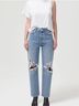 AGOLDE 100% Cotton Blue Jeans Size 28 waist - photo 11