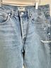 AGOLDE 100% Cotton Blue Jeans Size 28 waist - photo 12