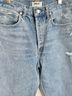 AGOLDE 100% Cotton Blue Jeans Size 28 waist - photo 4