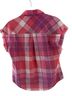 Kut from the Kloth Plaid Pink Yellow Blue Button-Down Shirt Size XS - photo 2