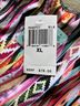 Pink Lotus Aztec Or Tribal Print Pink Orange Active Pants Size XL - photo 8