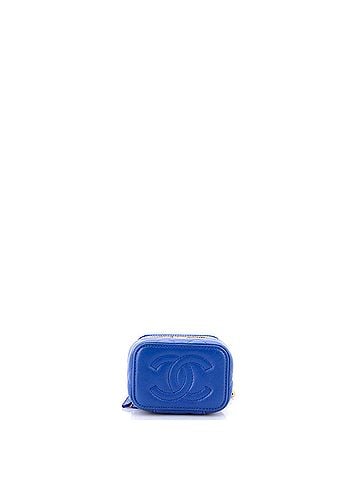 Chanel Pearl Crush Vanity Case with Chain Quilted Lambskin Mini (view 2)