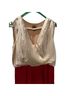 Tory Burch 100% Silk Red Ivory Cocktail Dress Size 4 - photo 1