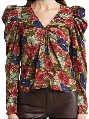 Walter Baker Vanessa Long Sleeve Blouse (view 1)