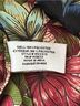 Walter Baker 100% Polyester Floral Green Red Long Sleeve Blouse Size L - photo 7