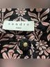 Sandro 100% Silk Floral Black Pink 3/4 Sleeve Blouse Size 2 - photo 3