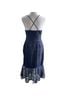 Likely Leopard Print Blue Cocktail Dress Size S - photo 2