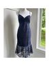 Likely Leopard Print Blue Cocktail Dress Size S - photo 3