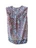 CAbi 100% Polyester Animal Print Pink Brown Sleeveless Top Size S - photo 2