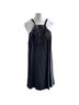 Maje 100% Silk 100% Lambskin Black Cocktail Dress Size M - photo 1