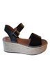 Steve Madden Black White Sandals Size 9 1/2 - photo 6