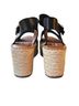 Steve Madden Black White Sandals Size 9 1/2 - photo 2