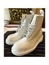 Dr. Martens 100% Leather White Boots Size 6 - photo 11