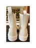 Dr. Martens 100% Leather White Boots Size 6 - photo 7
