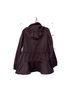 Akris Punto 100% Polyester 100% Viscose Solid Purple Jacket Size 10 - photo 2