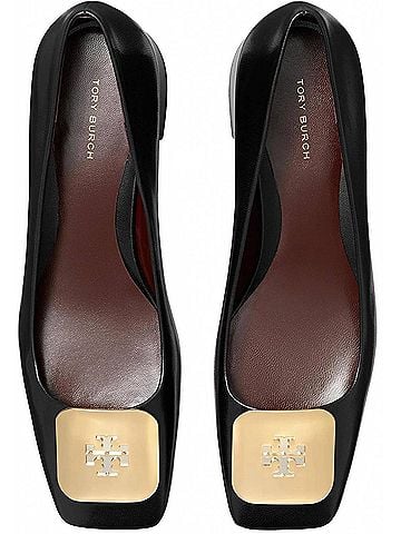 Tory Burch Women's Georgia Pumps in Black (view 2)